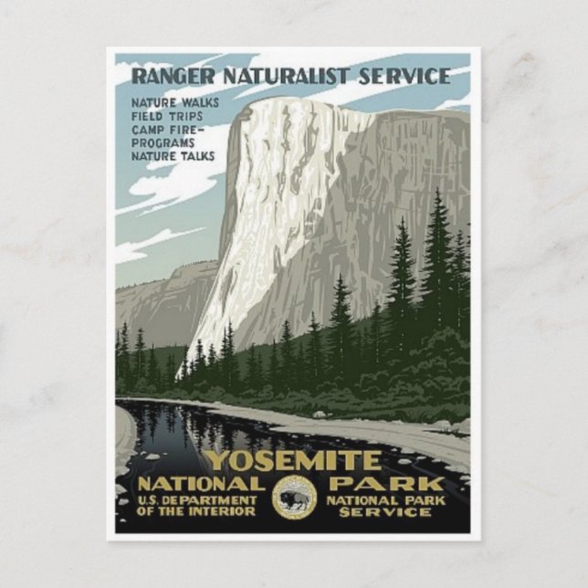 Vintage Ad Poster Postcard (Front)