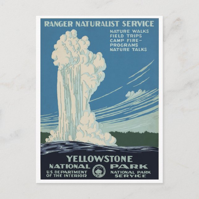 Vintage Ad Poster Postcard (Front)