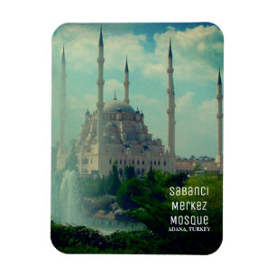 Vintage Adana, Turkey Mosque Magnet