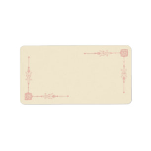 Vintage Address Label