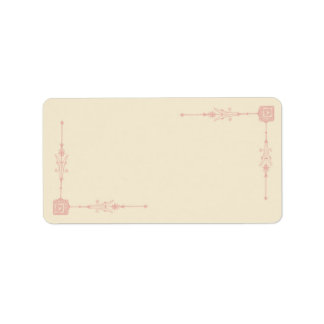 Vintage Address Label