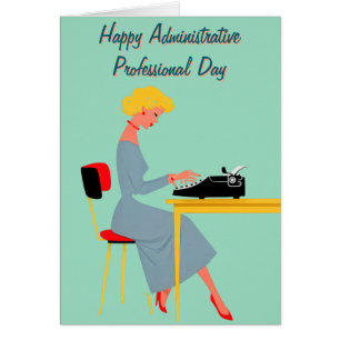 Vintage Administrative Assistant – Retro Office 