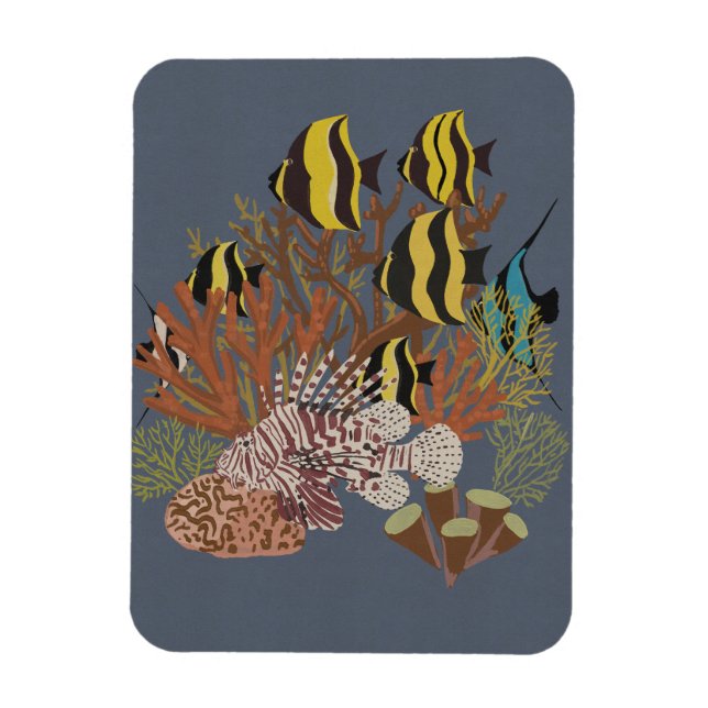 Vintage Adquarium Magnet (Vertical)