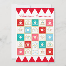Vintage Advent Calendar Personalise
