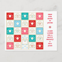 Vintage Advent Calendar Personalise