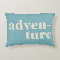 Vintage Adventure Typography in Blue Travel Lovers