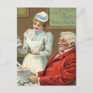 Vintage Advertisement Postcard