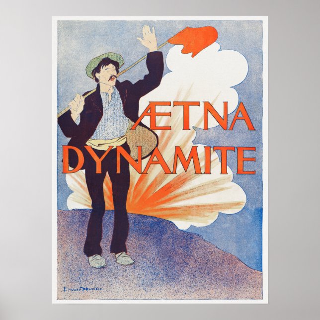 Vintage Advertisement Poster (Front)