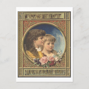Vintage Advertisement Stafford's Universal Ink Postcard