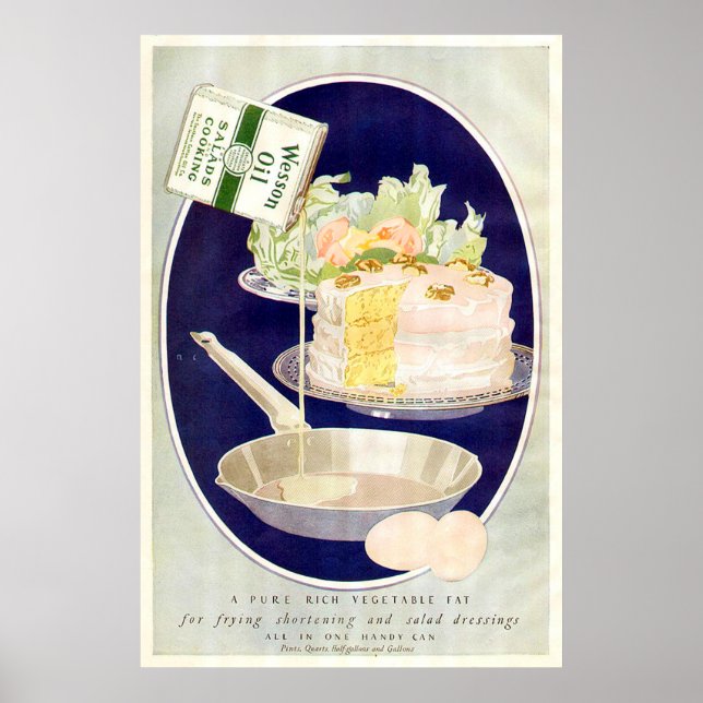 Vintage Advertisements: Food & Beverage Poster (Front)