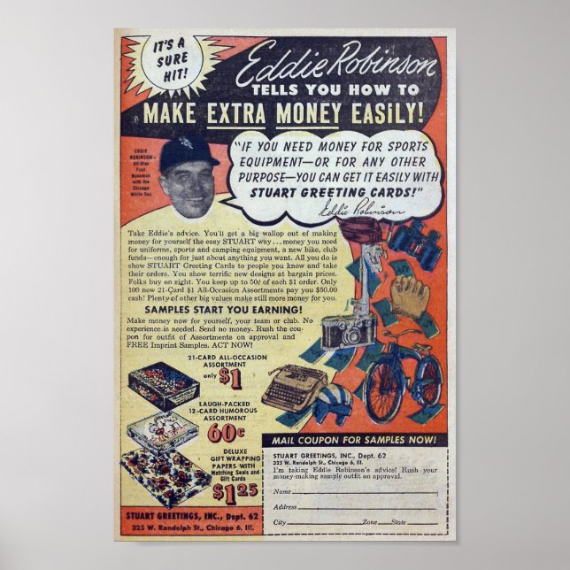 Vintage Advertisements Poster (Front)