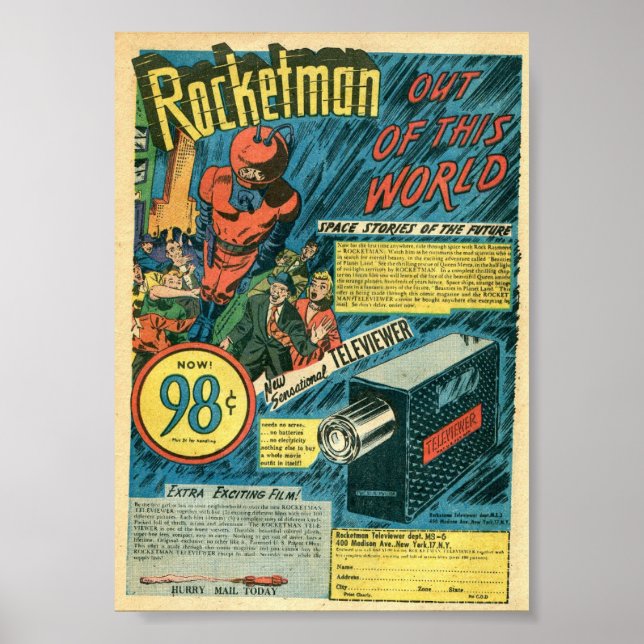 Vintage Advertisements Poster (Front)