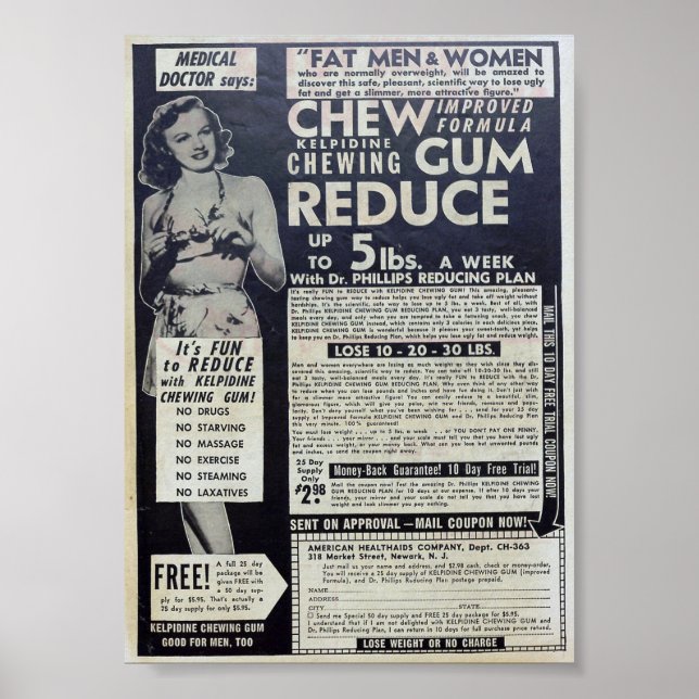 Vintage Advertisements Poster (Front)