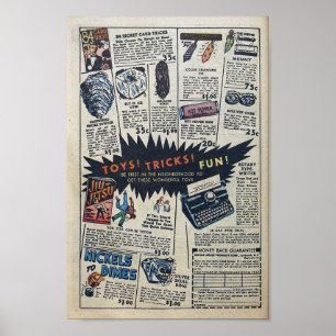 Vintage Advertisements Poster