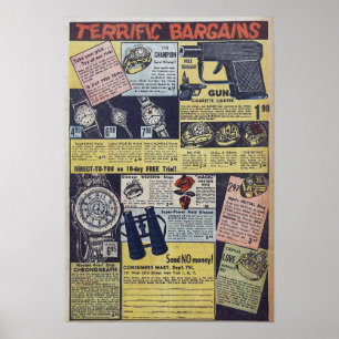 Vintage Advertisements Poster