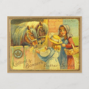 Vintage advertising, Callard and Bowser Butterscot Postcard