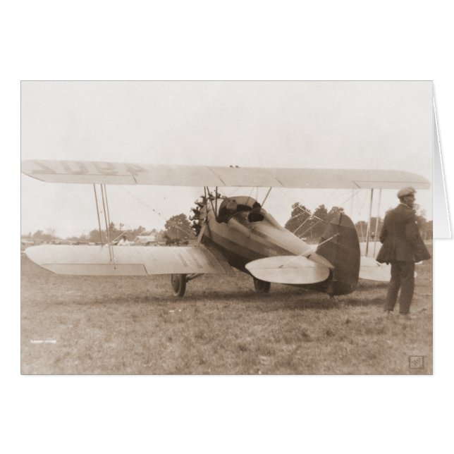 Vintage Aeroplane (Front Horizontal)