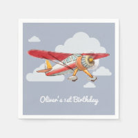 Vintage Aeroplane Birthday