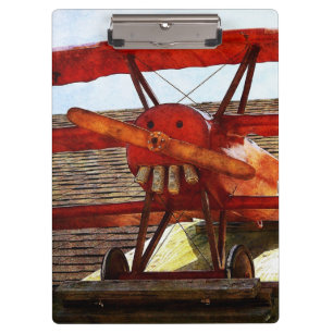 Vintage Aeroplane by Shirley Taylor Clipboard