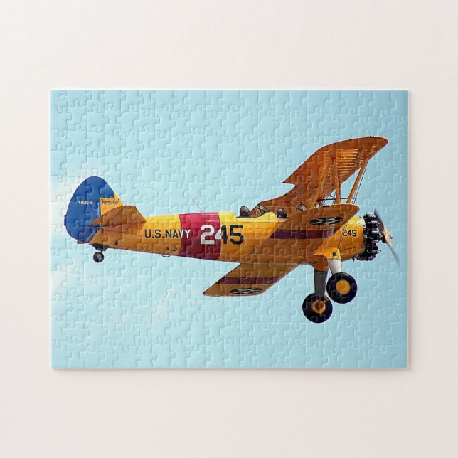 Vintage aeroplane jigsaw puzzle (Horizontal)