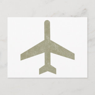 Vintage Aeroplane Postcard