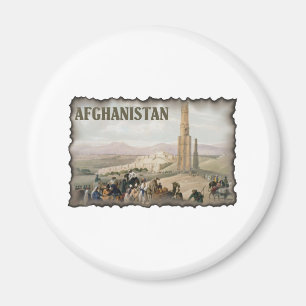 Vintage Afghanistan Magnet