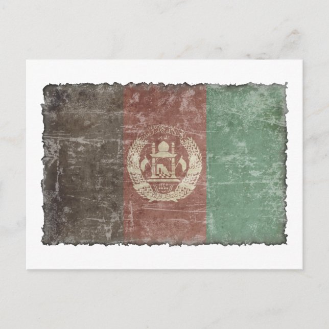 Vintage Afghanistan Postcard (Front)