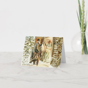 Vintage African American Christmas Card