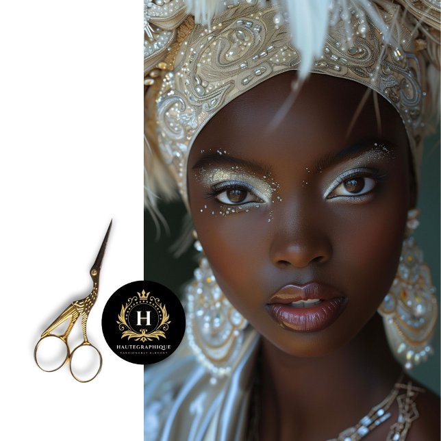 Vintage African American Woman Decoupage  Tissue Paper (Creator Uploaded)