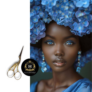 Vintage African American Woman Decoupage  Tissue Paper