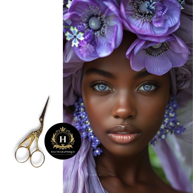 Vintage African American Woman Decoupage  Tissue Paper (Creator Uploaded)