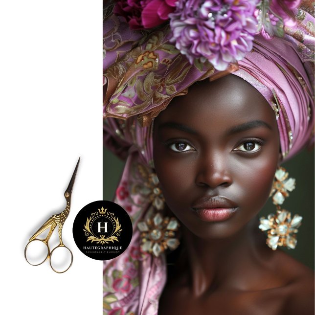 Vintage African American Woman Decoupage  Tissue Paper (Creator Uploaded)