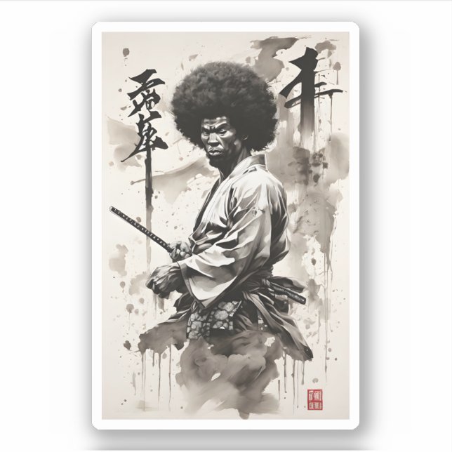 Vintage Afro Samurai (Front)