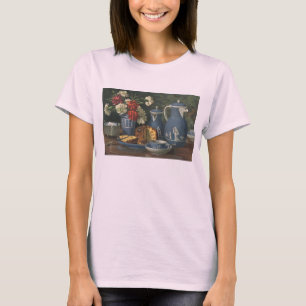 Vintage Afternoon Coffee, Cake, Tea and Flowers T-Shirt