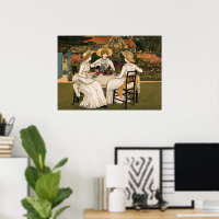 Vintage Afternoon Tea Party by Kate Greenaway