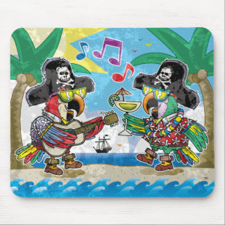 Vintage, Aged, Colourful Parrots Mouse Pad!! Pad
