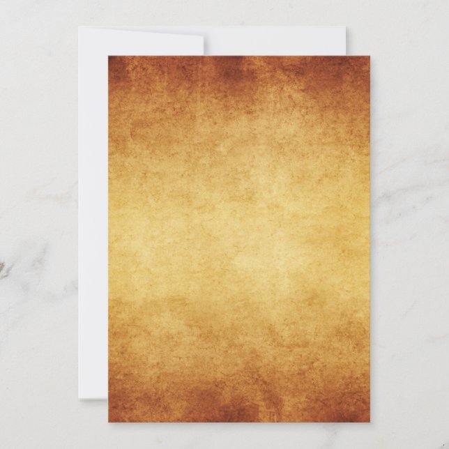 Vintage Aged Parchment Paper Template Blank (Front)