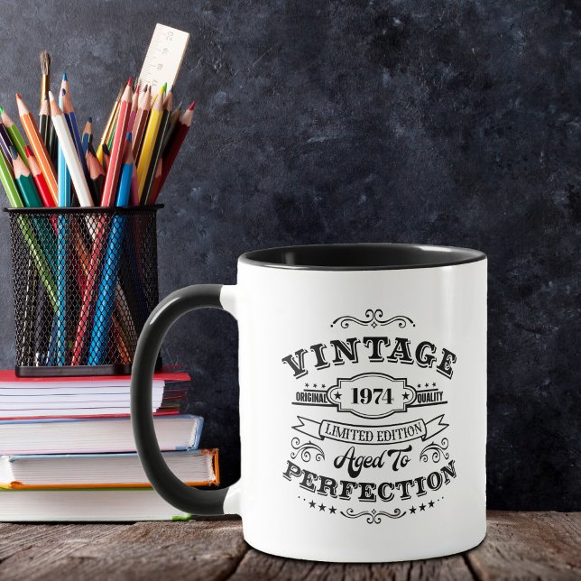 Vintage Aged to Perfection Coffee Mug (Creator Uploaded)