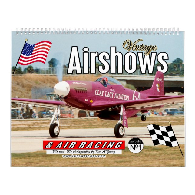 Vintage Air Shows and Air Racing Calendar (Cover)