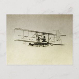 Vintage aircraft postcard