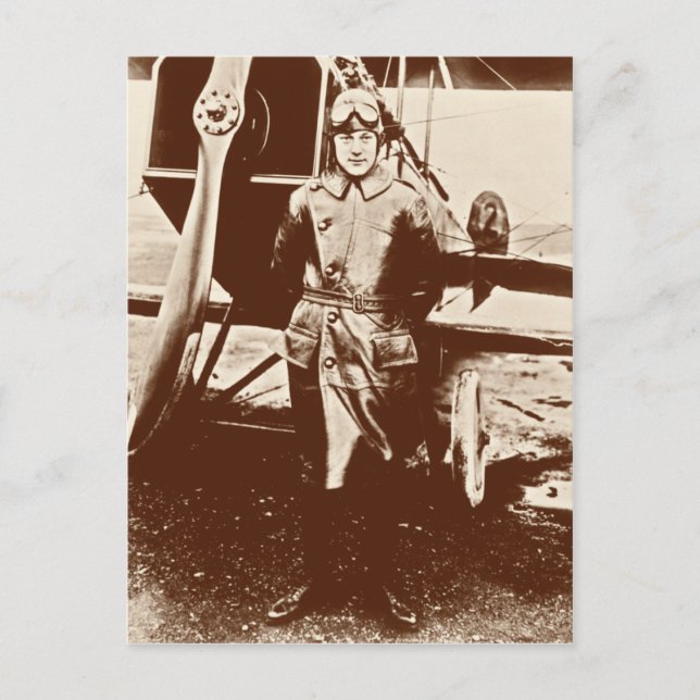 Vintage aircraft postcard (Front)