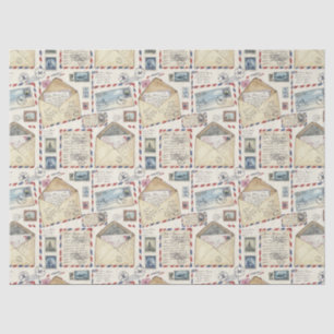 Vintage Airmail Adventure (2) Tissue Paper