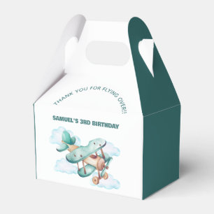 Vintage Airplane Birthday Party  Favour Box
