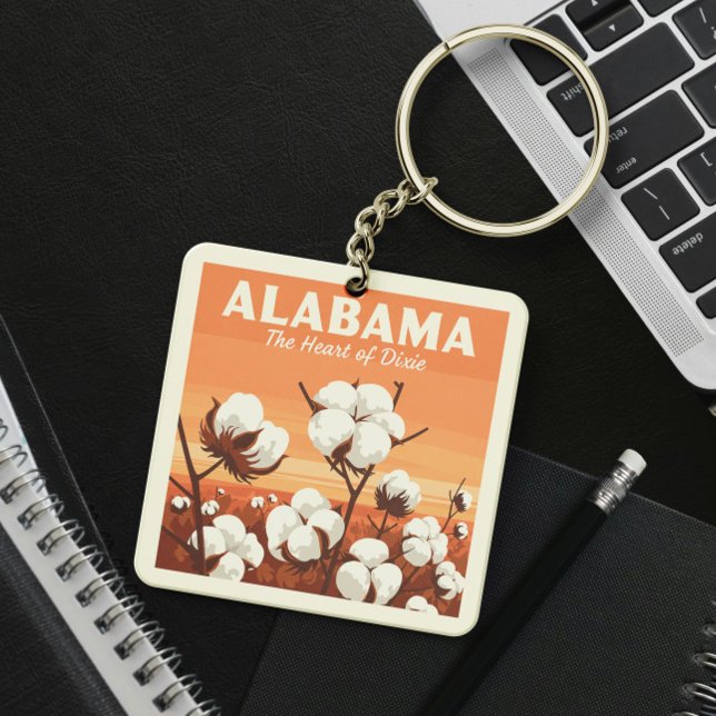 Vintage Alabama Key Ring (Creator Uploaded)