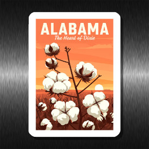 Vintage Alabama Magnet