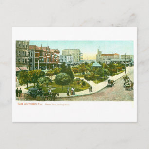 Vintage Alamo Plaza, San Antonio, Texas Postcard