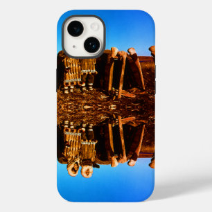 Vintage Alaska Fur clad eskimo arctic sod igloo Case-Mate iPhone 14 Case