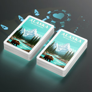 Vintage Alaska Playing Cards