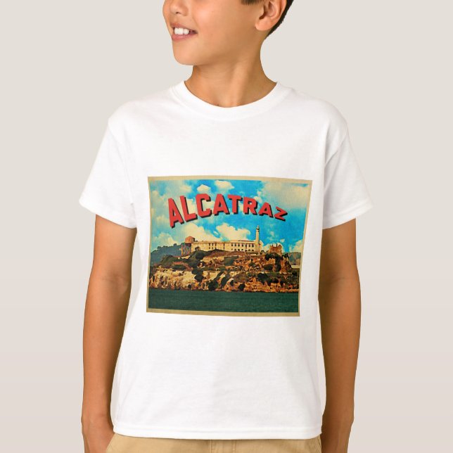 Vintage Alcatraz Island T-Shirt (Front)
