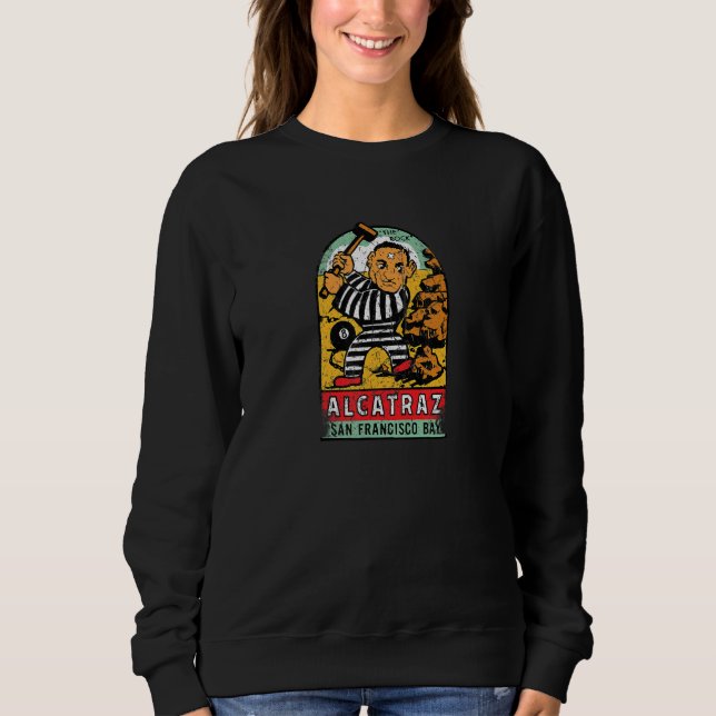 Vintage Alcatraz Prison Sweatshirt (Front)